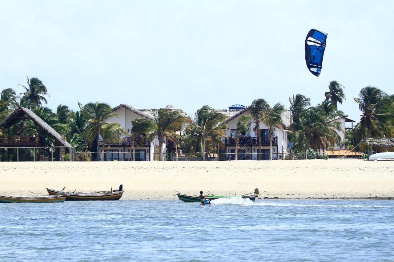 Ap. Peixe Boi Pe Na Areia Com Vista Frontal E Total Para O Mar Barra Grande  Zewnętrze zdjęcie