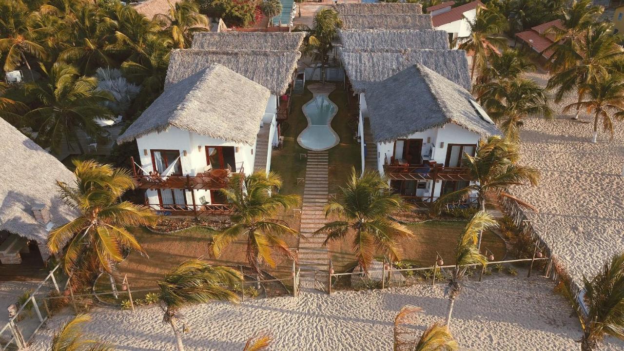 Ap. Peixe Boi Pe Na Areia Com Vista Frontal E Total Para O Mar Barra Grande  Zewnętrze zdjęcie