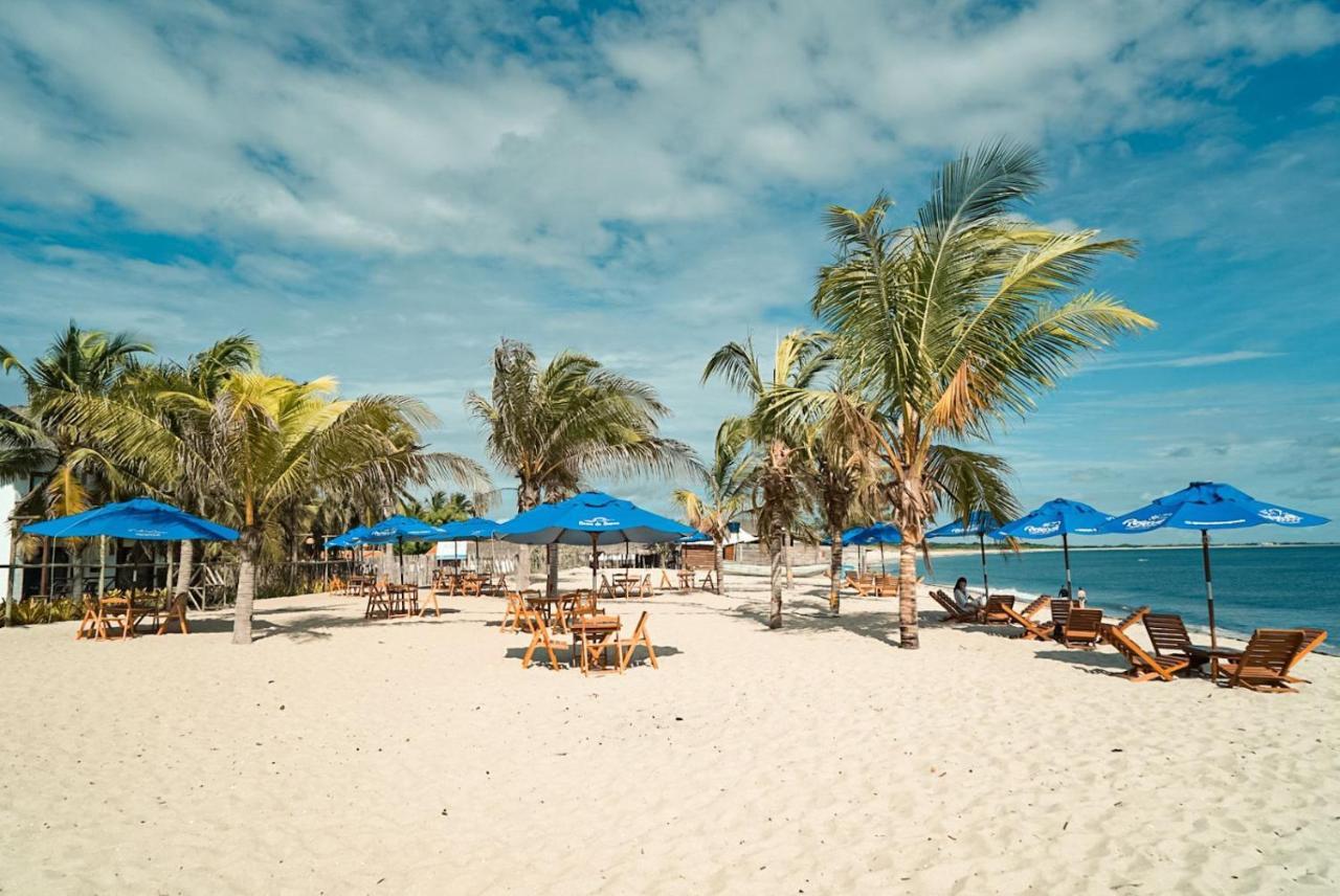Ap. Peixe Boi Pe Na Areia Com Vista Frontal E Total Para O Mar Barra Grande  Zewnętrze zdjęcie
